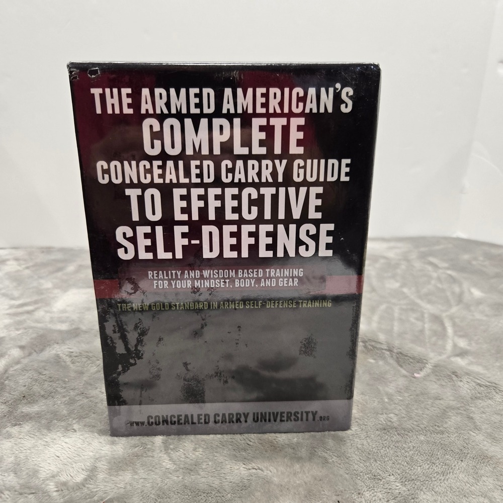 Armed American Concealed Carry Guide Effective Self-Defense 7 DVD Set CCU New